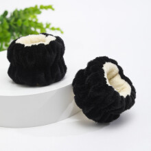 (Black Panda) Green Frog Plush Headband for Costume Party