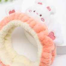 (Rouge rabbit) Green Frog Plush Headband for Costume Party