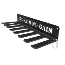 Gym Home Rack 8 Hook Heavy-Duty Wall-Mounted Organizer Multi-Purpose Workout Gear Wall Hanger Storage