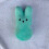 Peluche de conejito de Pascua de 6 pulgadas 8