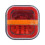 Trådløse trailerlys til bugsering, LED Flowss Guide Square Burger Light lastbilkantlys, magnetiske trailerlys, til 2