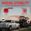 Trådløse trailerlys til bugsering, LED Flowss Guide Square Burger Light lastbilkantlys, magnetiske trailerlys, til 4