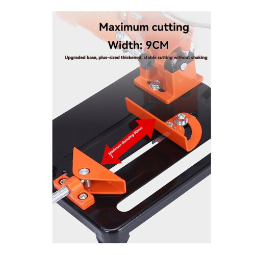 Angle Grinder Stand Angle Grinder Bracket Holder Support for 115-125 Angle Grinder DIY Cutting Stand Power Tools 2