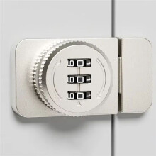 Keyless Combination Lock No Punching Password Display Case Lock Buckle Locker Hardware Glass Cabinet Door Lock