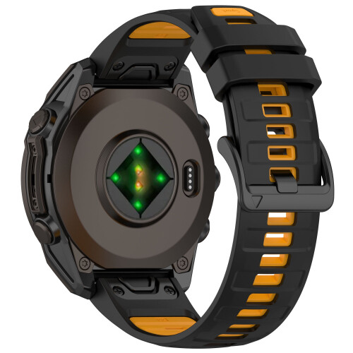 Pulseiras XiHAMA compatíveis com Quatix8/Forerunner965/Fenix7/Instinct E – Silicone QuickFit de 20 mm/22 mm/26 mm 1