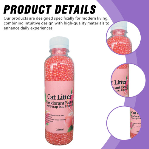 Cat Litter Deodorizer Pellets - Odor Absorbing Beads