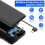 Φορητό power bank 10000mAh εξωτερική μπαταρία φορτιστής τηλεφώνου με καλώδιο διπλής 5