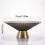 Glass Pedestal Fruit Bowl 10 inch 2
