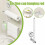 Multifunctional Sucker Hanging Rod Easy Installation&Removal, Suction. 7