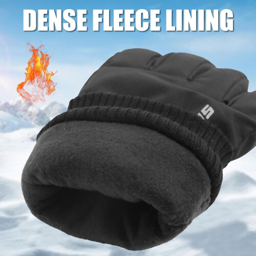 Winter Gloves Waterproof Thermal Touchscreen 1 Pair 1