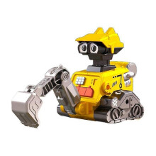 (Yellow) Construction Toy Trucks Toy Vehicle For 3+ Years Old Boys Press And Go Vehicle Truck Multi-color Optional