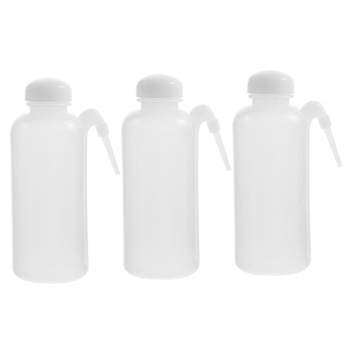 Kunststoff-Quetschflaschen, weiß, 3 Stück, 500 ml 2