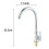 Kitchen sink cold water faucet single lever 3