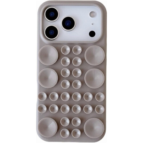 iPhone 17 Pro Max Case: Double-Sided Bubble Pop Silicone Cover with Enhanced Grip & Tactile Fidget Feature – Compatible with iPhone 17 Pro Max 1