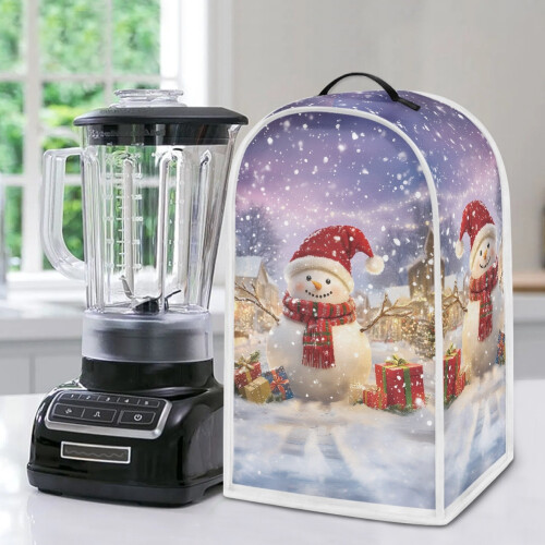 Håndrem til foodprocessor Universel polyester til hjemmekøkken indendørs, julesnemand 2