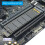 Προσαρμογείς καρτών SSD 12+16 ακίδων σε M.2Key M NVME Risers 22110 Μέγεθος για μετατροπείς SSD για 3