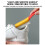 Soft Wool Shoe Brush for Shoes and Clothes 3-Pack 3