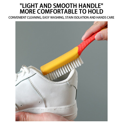 Soft Wool Shoe Brush for Shoes and Clothes 3-Pack 2