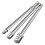 3Pieces Hexagonal Shank Square Drive Socket Adapter Extension 4
