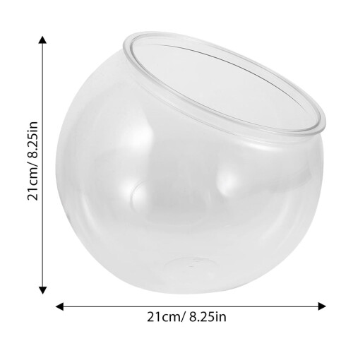 Acvariu de birou FRCOLOR din plastic transparent, 8,5 1