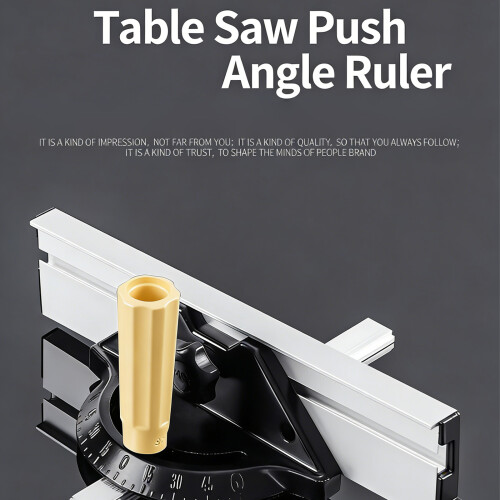 Règle d'angle de poussoir de sciage de Table électrique, règle 1