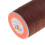 Leather Sewing Waxed Polyester Cord Thread Stitching Craft Dark Coffee 4