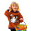 Φούτερ με κουκούλα για νήπια για νήπια, Halloween, με στάμπα κινουμένων σχεδίων, 5