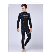 (L) 3MM Siamese Wetsuit for Men & Women - Diving Gear