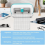 Silhouette Portrait Schneidematten 12x8 Zoll, 3er-Pack 3