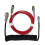 (Red) 1.5m Coiled Type C Cable For Mechanical Keyboard Aviator Connector Personalized 1