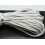 100 Meters White Waxed Twisted Cotton Cord Thread Line 2mm Macrame Rope String 4