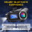 Motorcycle Helmet Intercom with LCD Screen Universal 8