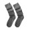 Women's Knee-High Compression Socks, Dark Gray, Plus Size, Compatible with All Leg Sizes 3