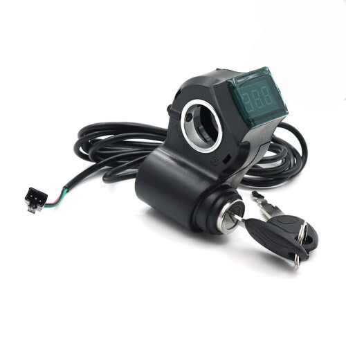 Interruptor de trava digital à prova d'água para scooter, chave elétrica de 10 polegadas 2