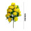 Bouquet d'œillets artificiels rose vif, 24 pièces, 50 cm 3