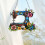 Acrylic Sewing Machine Pendant Decorative Flat 4