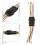 1/2/3/4/5/6 Pin/Wire Waterproof Connector Electrical Car Sealed Male/Female 5 2
