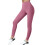 Women's Tummy Control Leggings Pink L 2