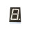 0.56" 1-Digit 7-Segment Display Common Cathode Red 1-Digit LED Display Digital Tube (4pcs) 2