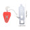 Security Door Lock Bolt Smart Toddler Travel Red 2