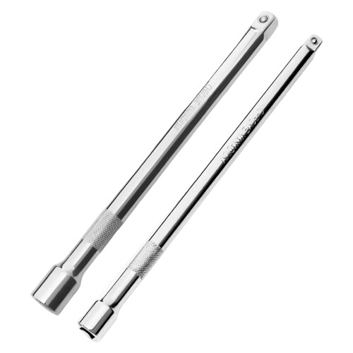 2PCS Heavy Duty 1/2 en 3/8 Drive Socket Verlengstuk Adapter 10 1