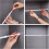 No-Drill Spring Tension Rod (15.7-28"), Rustproof Mini Thin Rod for Closet, Cabinets, Cupboard, Kitchen 4