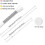 No-Drill Spring Tension Rod (15.7-28"), Rustproof Mini Thin Rod for Closet, Cabinets, Cupboard, Kitchen 6