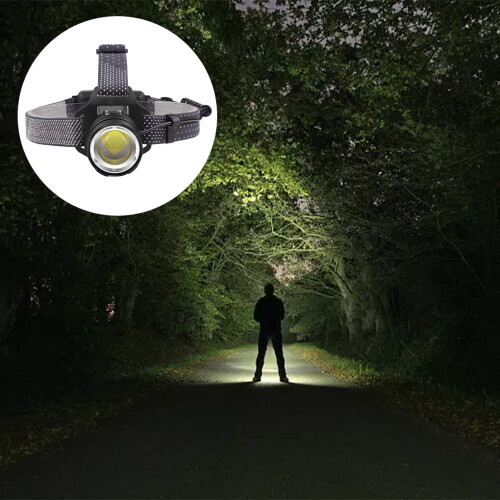 Telescopic Zoomable Emergency Headlight Strong Light Induction Headlight Hiking & Camping Gear Essentials Type 2 2