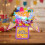 Tabletop Greeting Card With LED Function Handcrafted Anniversary & Birthday Decor 5