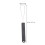 Mechanical Keyboard Keycap Puller and Cleaning Tool Set, Safe Keycap Removal, Dual Brush Kit Black 2