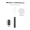 Mechanical Keyboard Keycap Puller and Cleaning Tool Set, Safe Keycap Removal, Dual Brush Kit Black 3