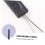 Mechanical Keyboard Keycap Puller and Cleaning Tool Set, Safe Keycap Removal, Dual Brush Kit Black 5
