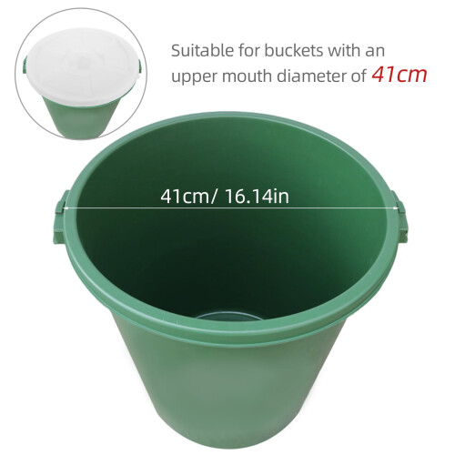Trash Can Lid Replacement Thickened Outdoor Garden Waste 2