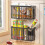 Kitchen rack, refrigerator side magnetic fresh-keeping bag storage box side storage plastic wrap paper storage rack 2
